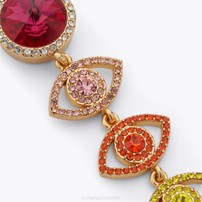 Kurt Geiger mujer pendientes colgantes de mal de ojo de Londres 2LPR587 | accesorios oro